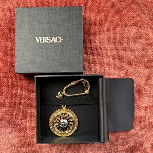 VERSACE Medusa Keyholder Gold HW Unisex